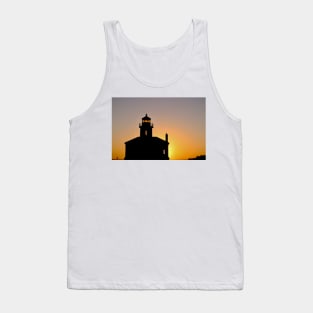 Lighthouse at Sunset. Tank Top